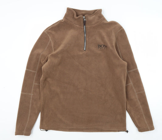 Hugo Boss Men's Brown Pullover Sweatshirt S