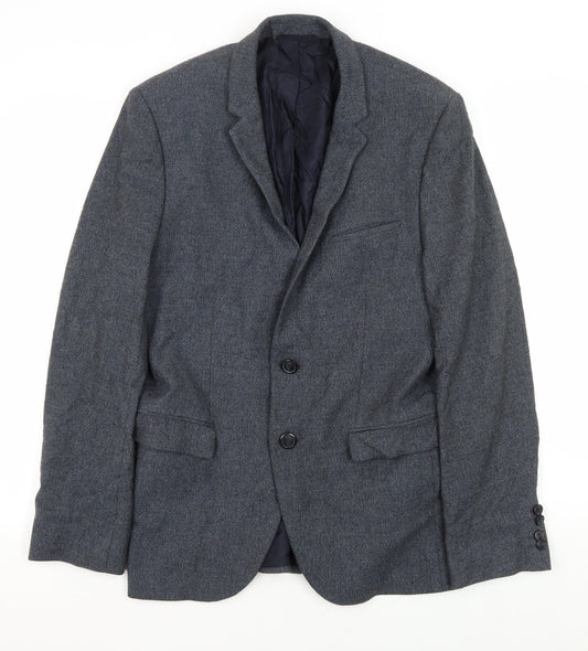 Hugo Boss Grey Men's Blazer 36R Classic Business