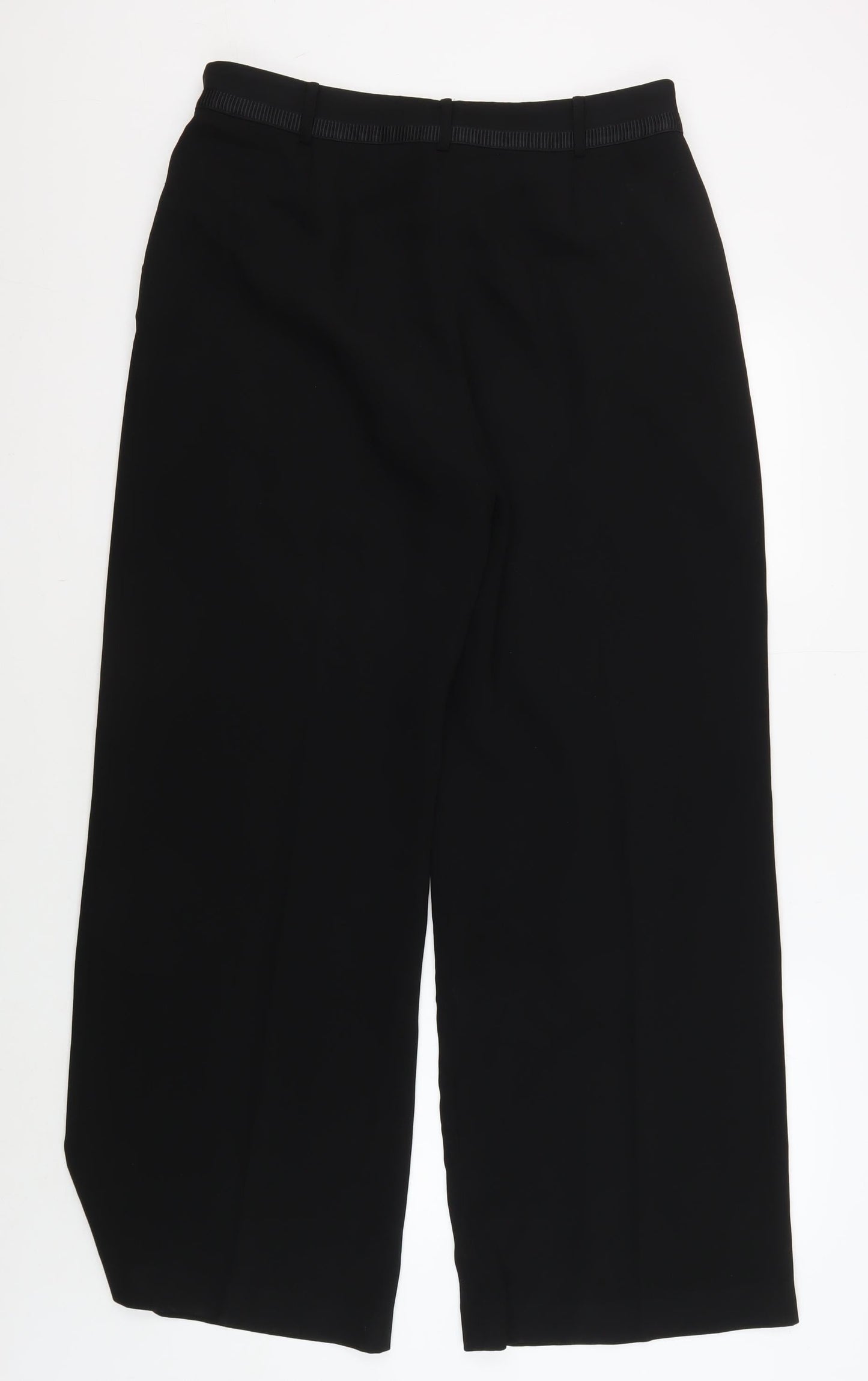 Hobbs Women's Black Regular Fit Trousers Size 14