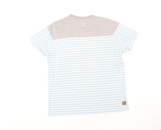 Mens UK Size M Kangol Multicoloured Cotton Blend T-Shirt