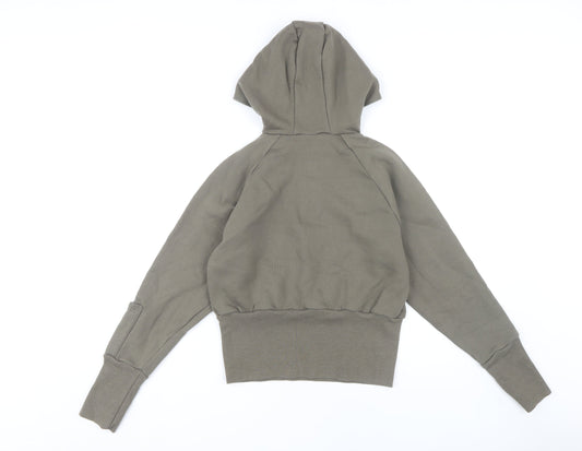 Domyos Unisex Khaki Hoodie Size 7 for Gym & Training