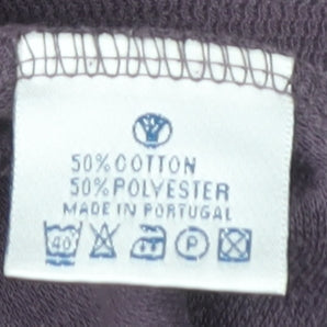 Fat Face Women's Purple 14 Henley Sweatshirt