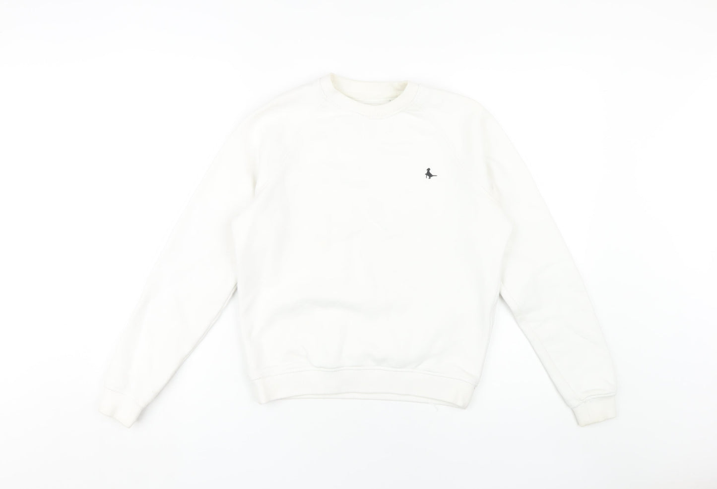 Jack Wills Women's White Pullover Sweatshirt Size 4