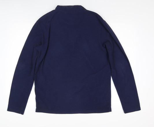 Peter Storm Men's Blue 1/4 Zip Fleece Jacket Size M