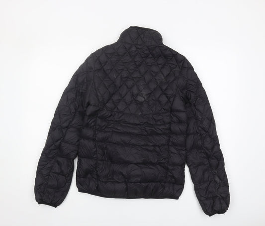 Trespass Women's Black Puffer Jacket, Size S