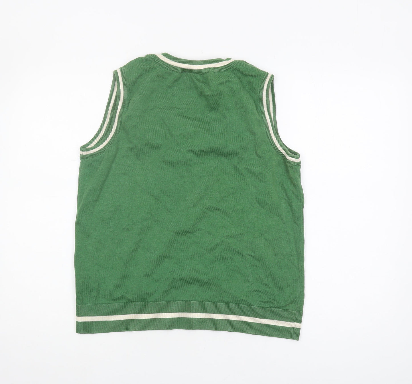 FILA Women's Green Cotton Sports Vest M