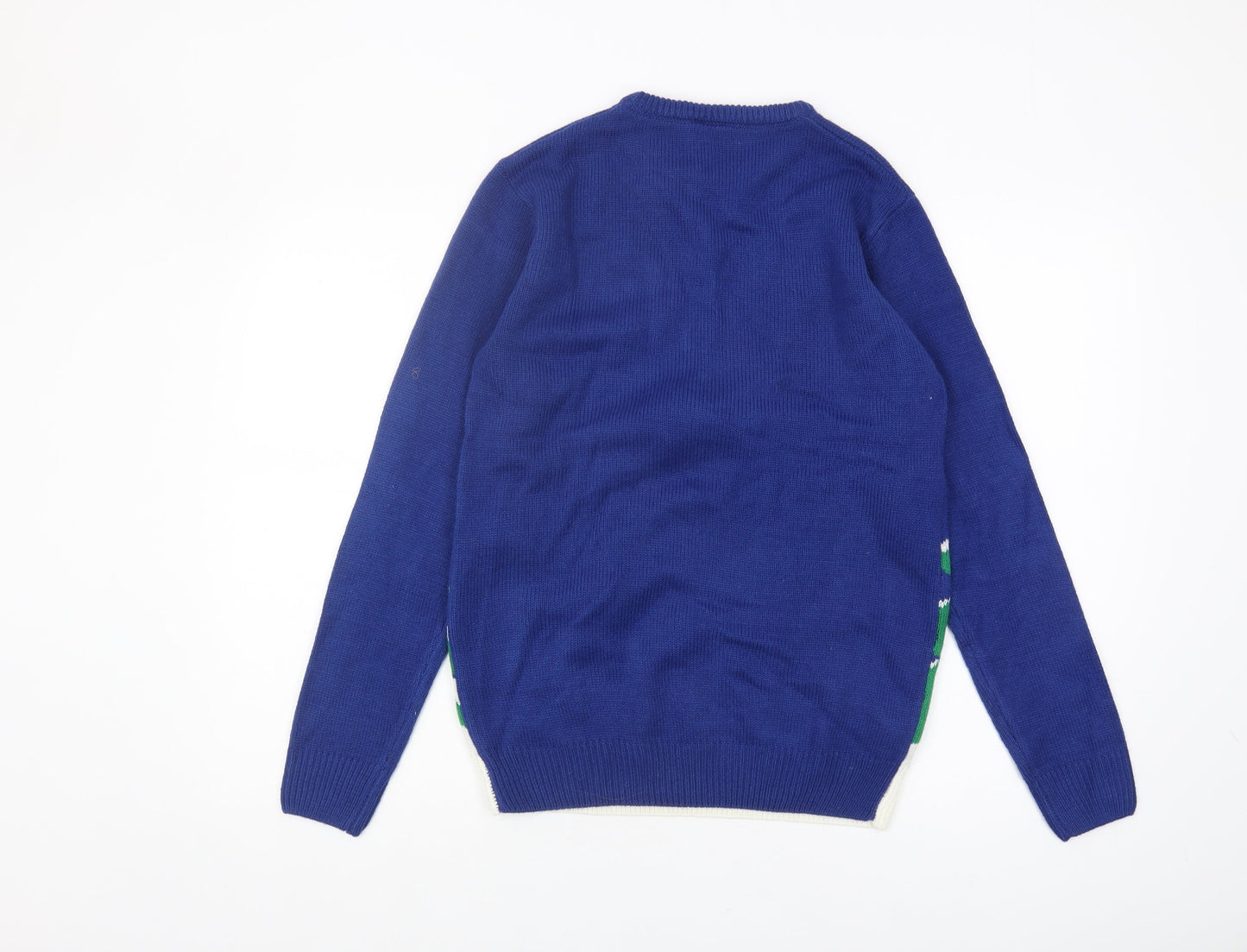 Disney Olaf Christmas Jumper, Blue, S, Unisex, Festive Fun