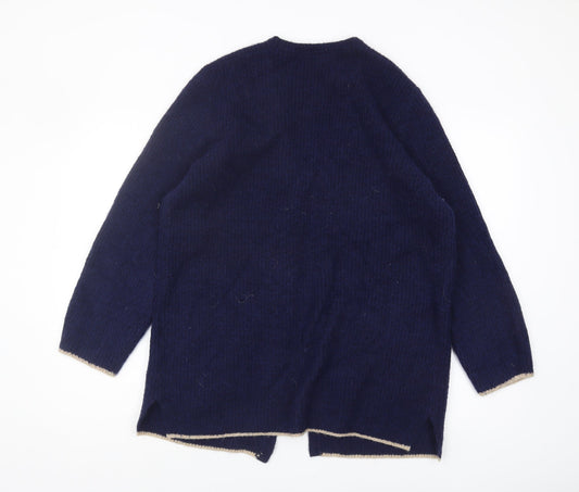 Womens UK 12 White Stuff Blue Cardigan