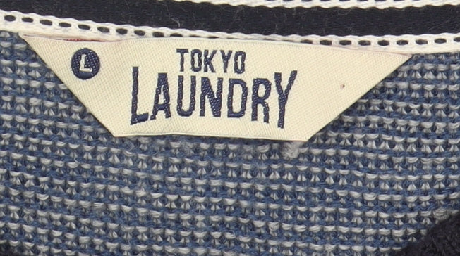Tokyo Laundry Men's Blue Pullover Jumper Size L