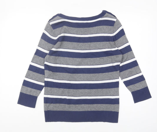 Banana Republic Women's Multicoloured Stripe Jumper