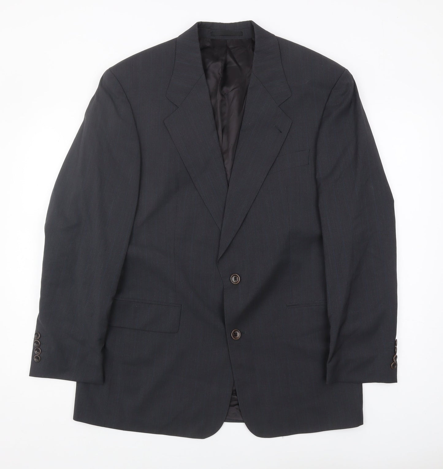 Hugo Boss Men's Grey Wool Blazer Size UK 40 Formal