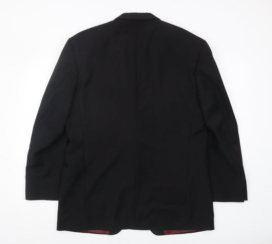 Pierre Cardin Men's Black Tuxedo Blazer 40R Shawl Lapel