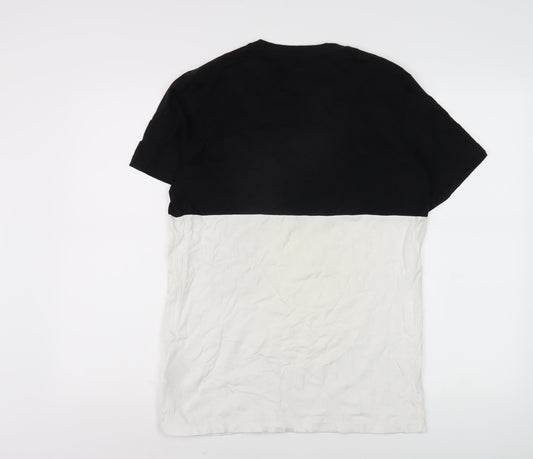 Hollister Men’s XL Black White Logo T-Shirt