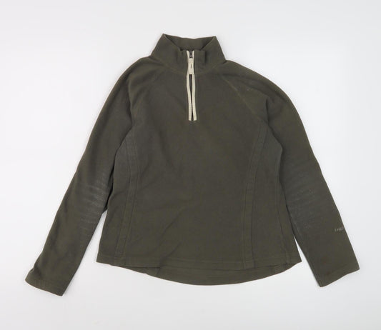 Peter Storm Women's Green Thermal Sweatshirt Size 10