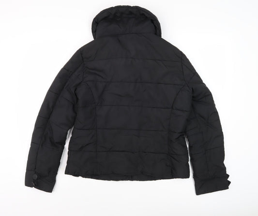 Per Una Women's Black Puffer Jacket Size 12
