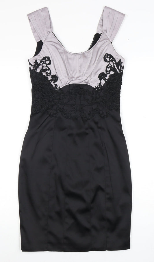 Karen Millen Women's Black Dress Size 8