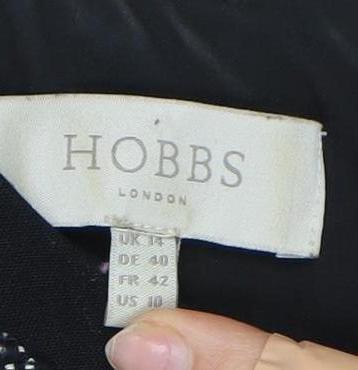 Hobbs Women's Black Sleeveless Dress, Size 12