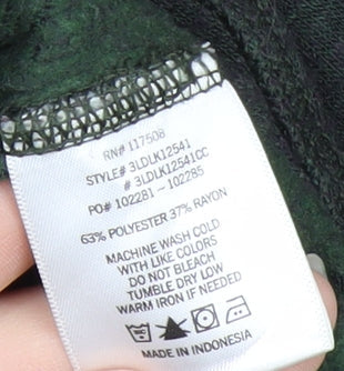 Levi's Men's Green Pullover Hoodie, Size L