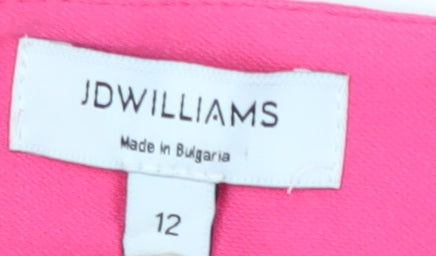 JD Williams Women's Pink Trousers Size 12