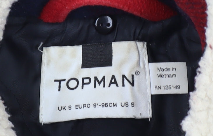 Topman Men's Multicoloured Bomber Jacket S