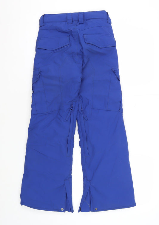 Quiksilver Blue Cargo Trousers L, Unisex Winter Travel