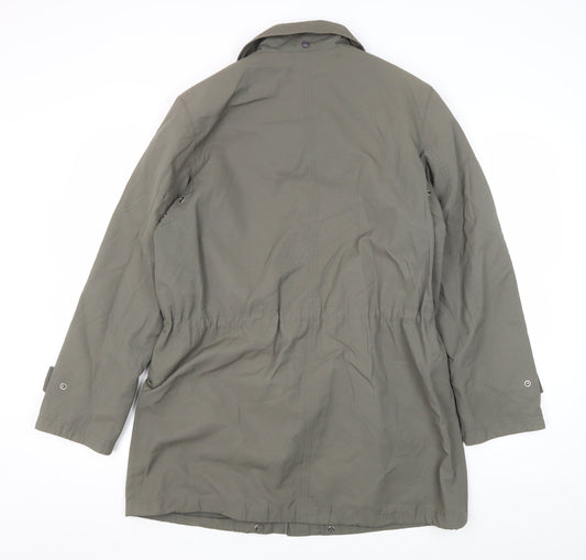 Four Seasons Women's Green Parka Coat M