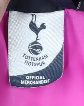 Additional view of Tottenham Hotspur girls’ black puffer jacket, hooded 2-3 years