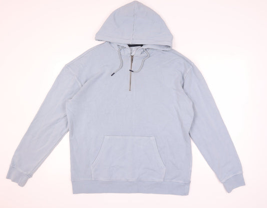 Boden Men's Blue Pullover Hoodie Size L