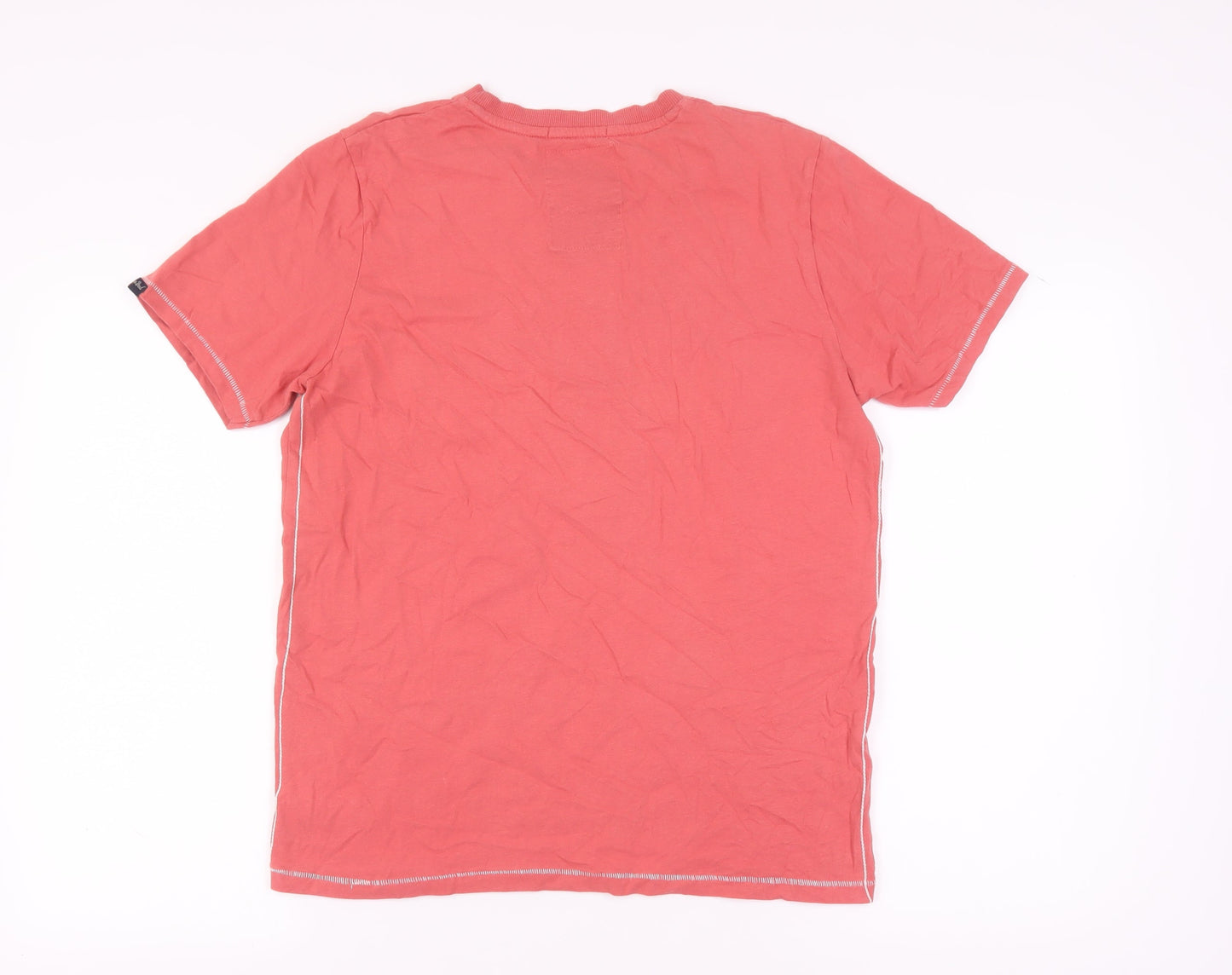 Tokyo Laundry Men's Red Graphic T-Shirt L