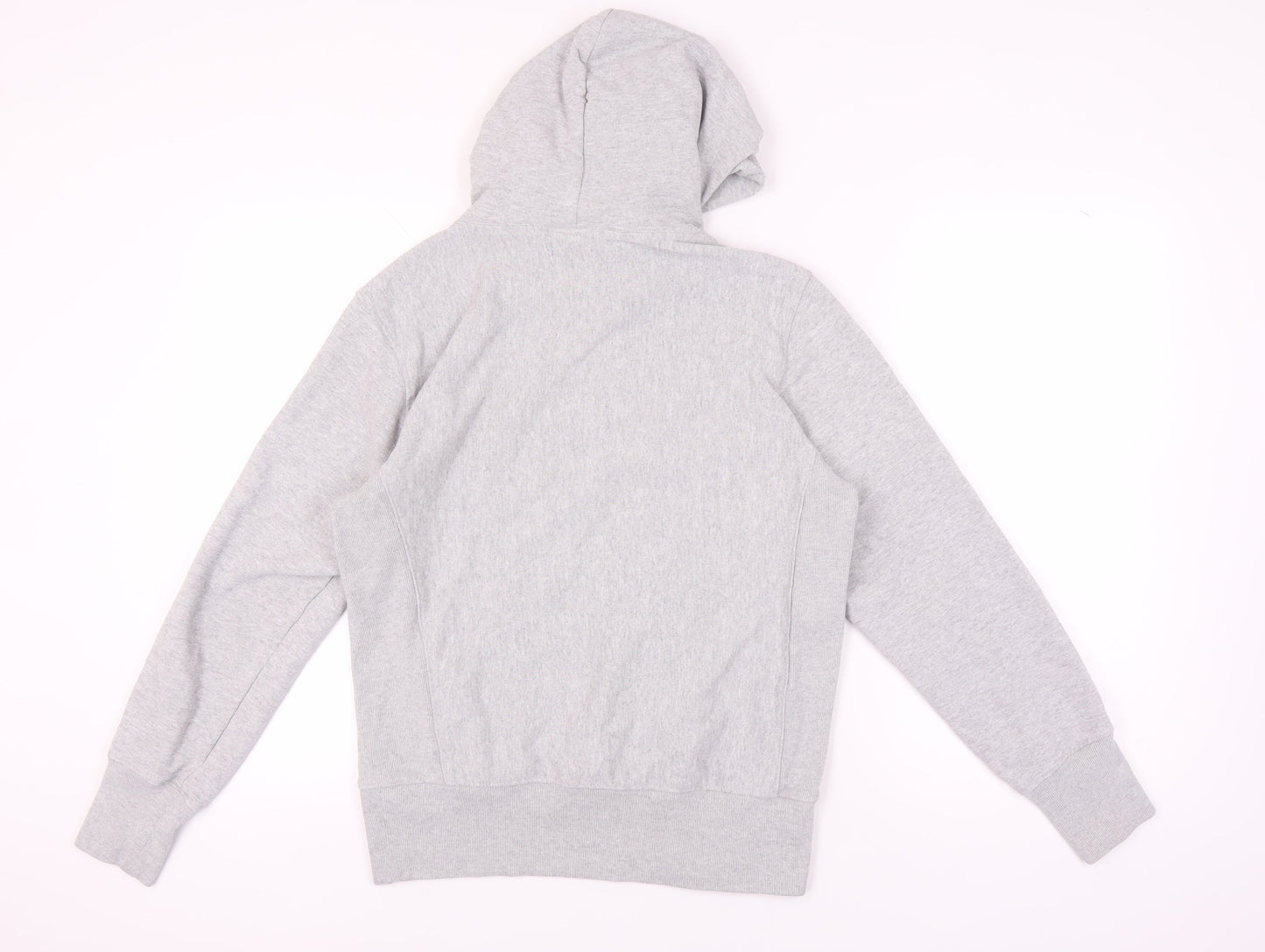 Champion Grey Unisex Hoodie M - Logo Pullover