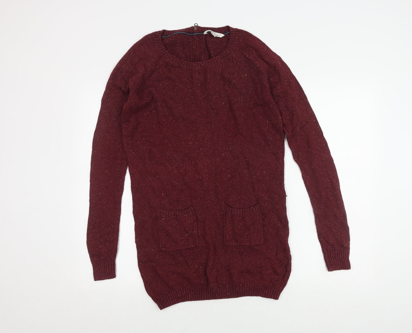 Fat Face Women's Purple Knit Pullover Jumper Size 10