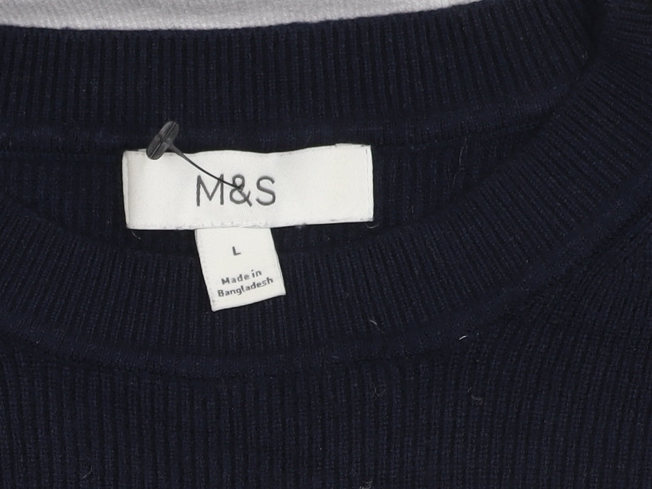 Marks and Spencer Women's Multicoloured Striped Jumper