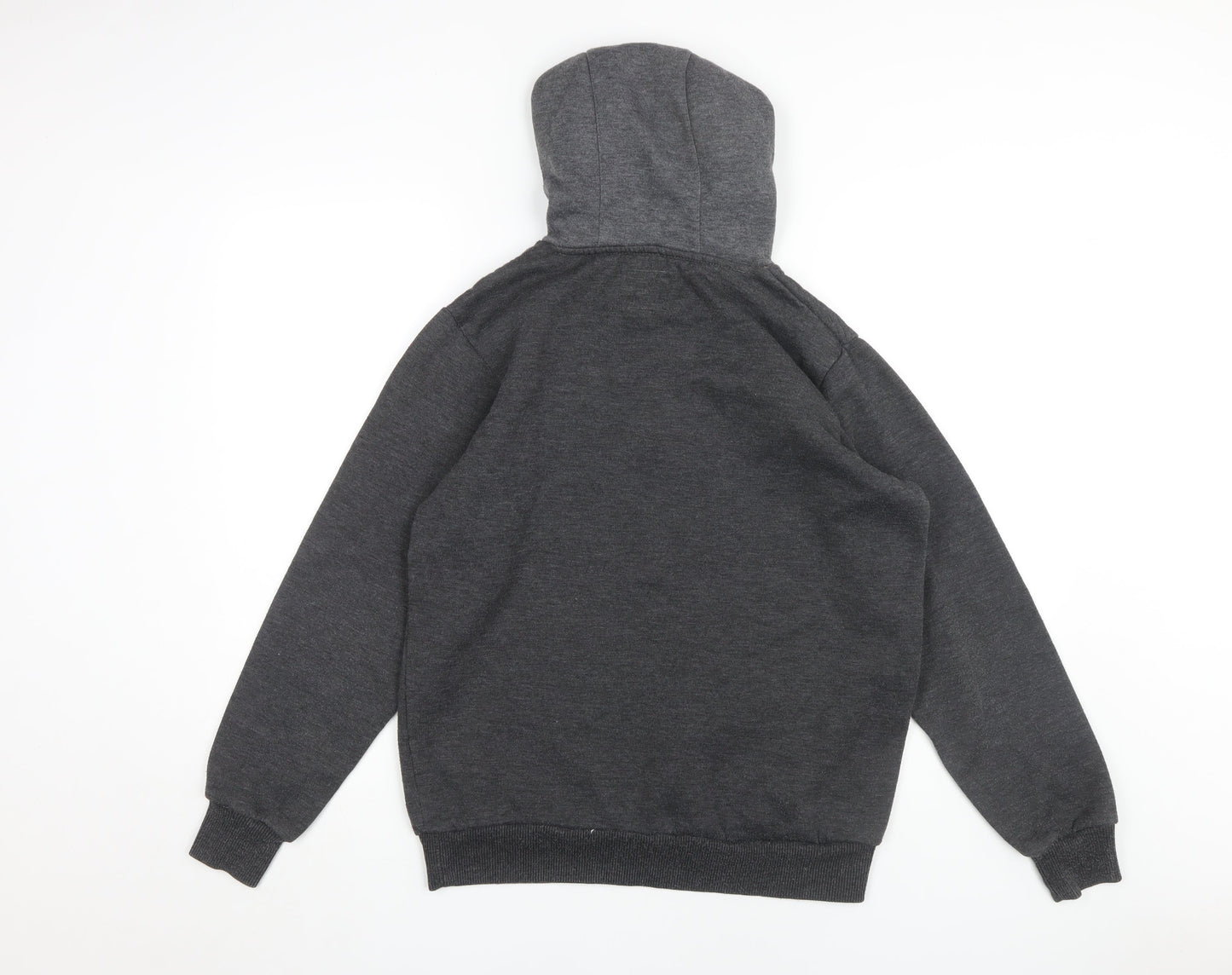 Lonsdale Men's Grey S Pullover Hoodie, Hooded, Gym Wear