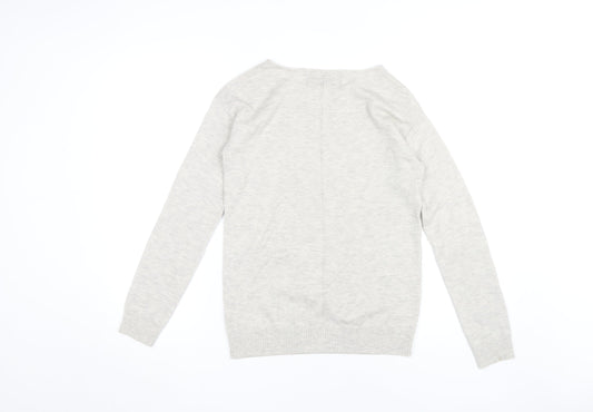 Fat Face Women's Ivory Jumper UK 8