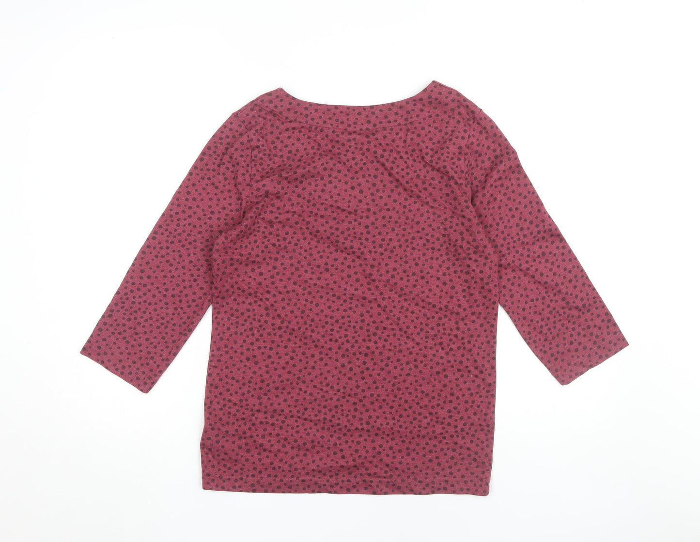 Weird Fish Women's Red Polka Dot T-Shirt Size 10