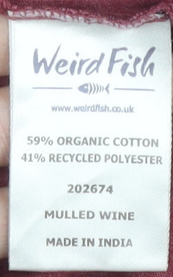 Weird Fish Women's Red Polka Dot T-Shirt Size 10