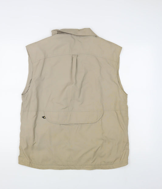 Regatta Men's Beige Waistcoat S Casual Zipped Pockets