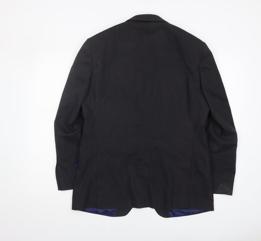 Marks and Spencer Men's Black Slim Blazer 40R