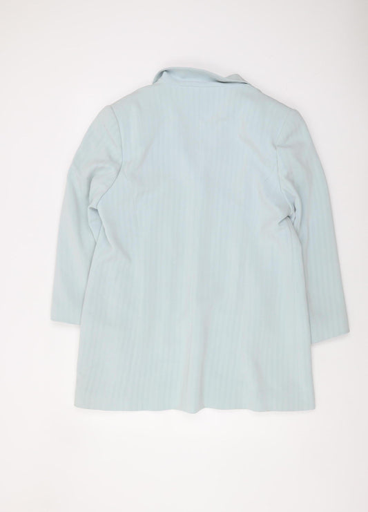 Gold by Michael H Women's Blue Blazer Size 18