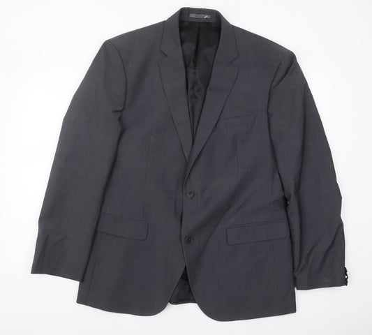 Calvin Klein Men's Grey Suit Jacket UK Size 46