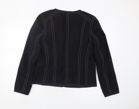 Marks and Spencer Women's Black Jacket Size 14