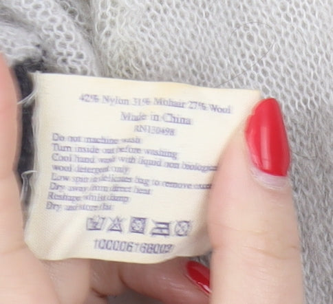 Jack Wills Women's Multicoloured Geometric Pullover Size 6