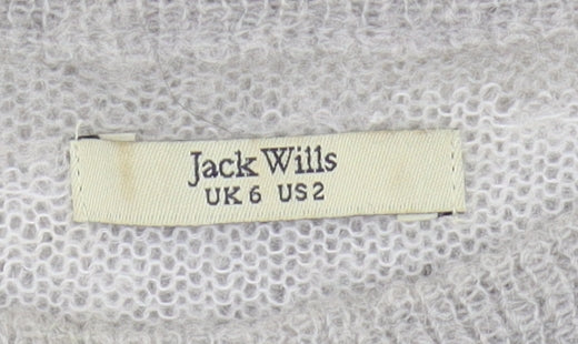 Jack Wills Women's Multicoloured Geometric Pullover Size 6