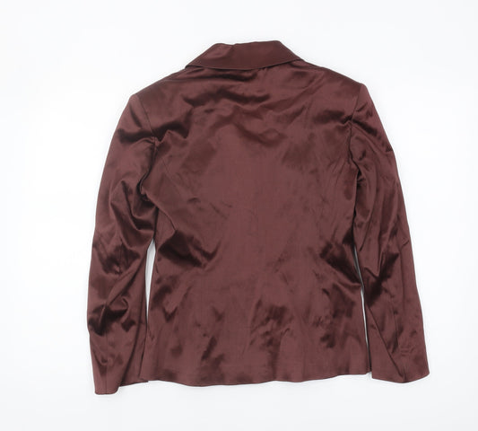 Principles Women's Brown Petite Suit Jacket Size 10