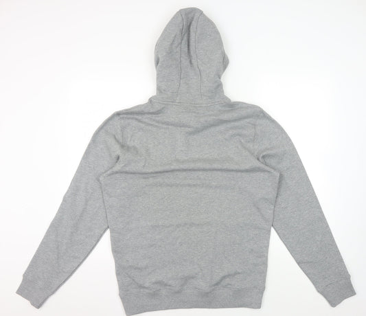 Lyle & Scott Men's Grey Pullover Hoodie, Size L