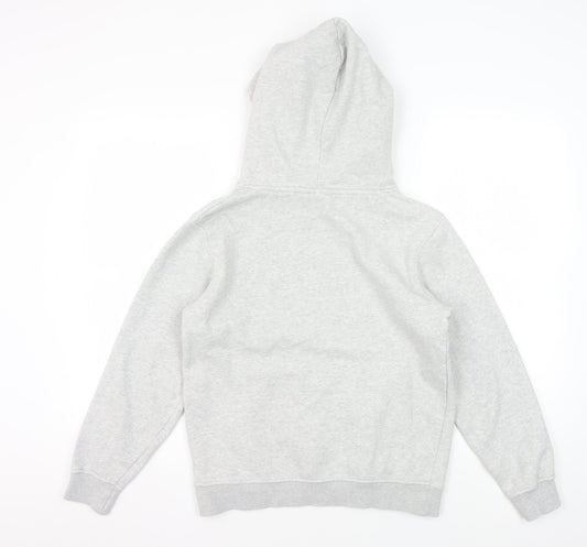 Animal Boys Grey Hoodie, 11-12 Years, Cotton Pullover