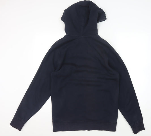 Jack & Jones Men's Blue Graphic Pullover Hoodie M