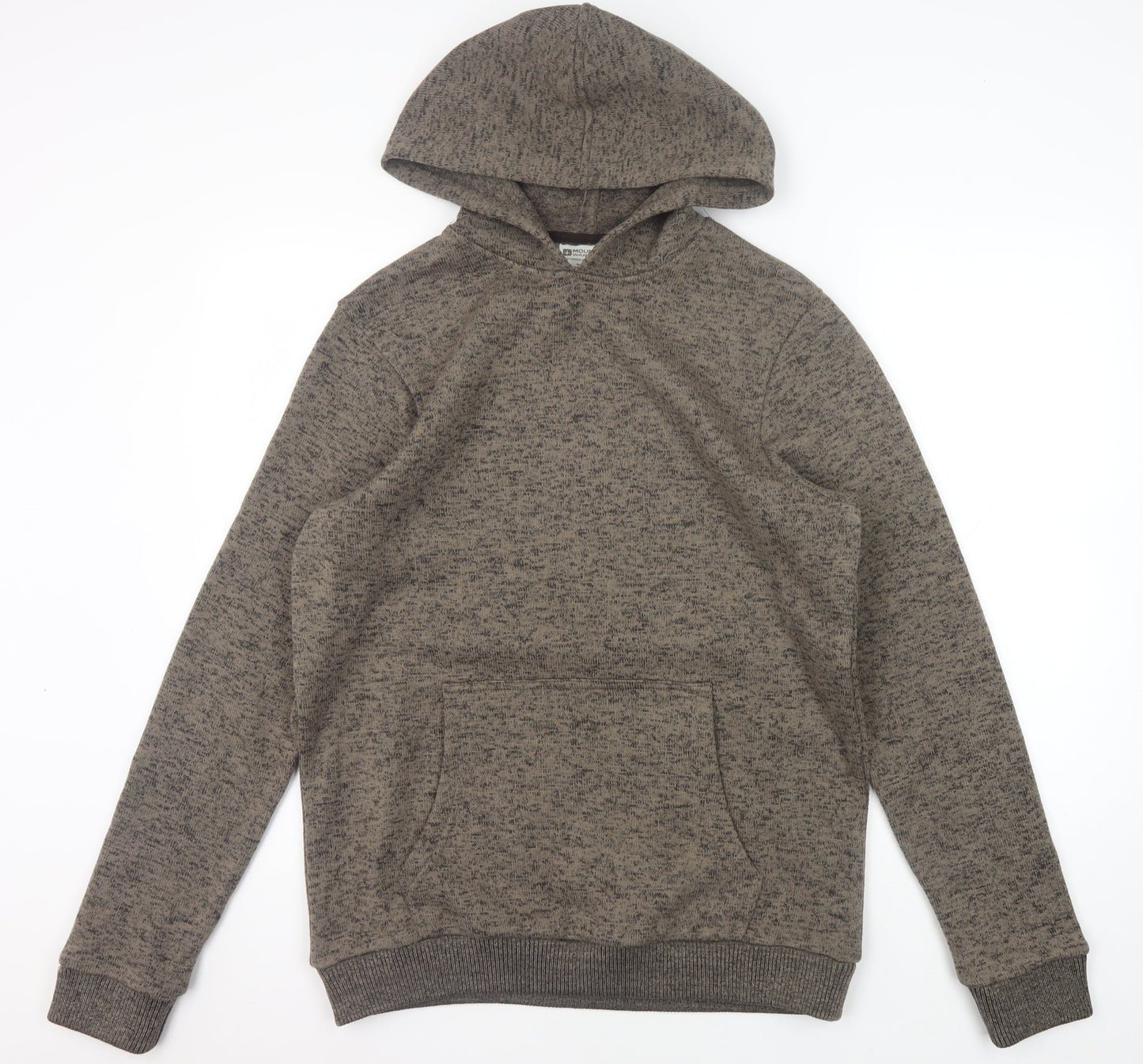 Mountain Warehouse Men's Brown Pullover Hoodie M