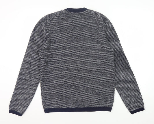 Calvin Klein Men's Blue Pullover Jumper, Size M