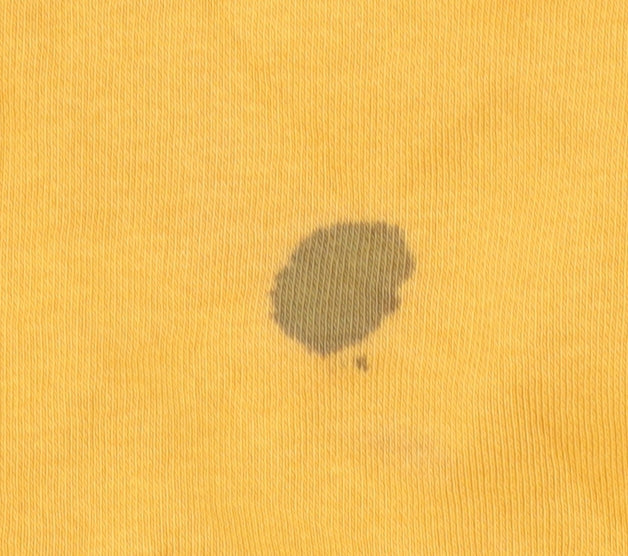 Champion Men's Yellow Logo Pullover Sweatshirt S